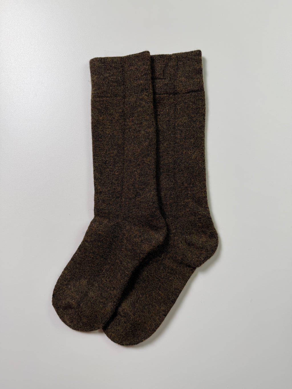 Soft Tall Socks — Dark Brown — IMG_8836