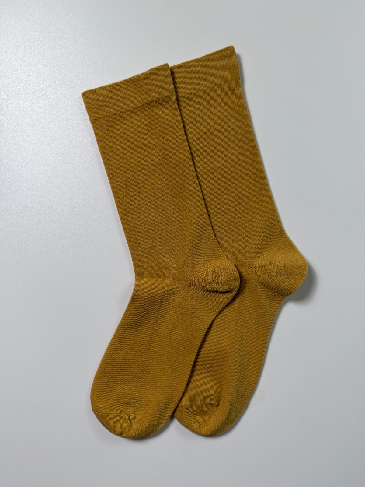 Munsel Classic Tall Socks in Mustard