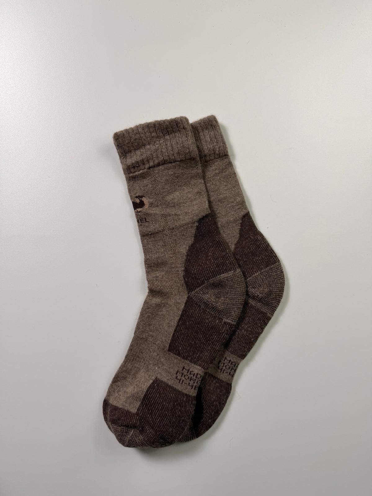 Munsel Diamond Heel Socks in Charcoal
