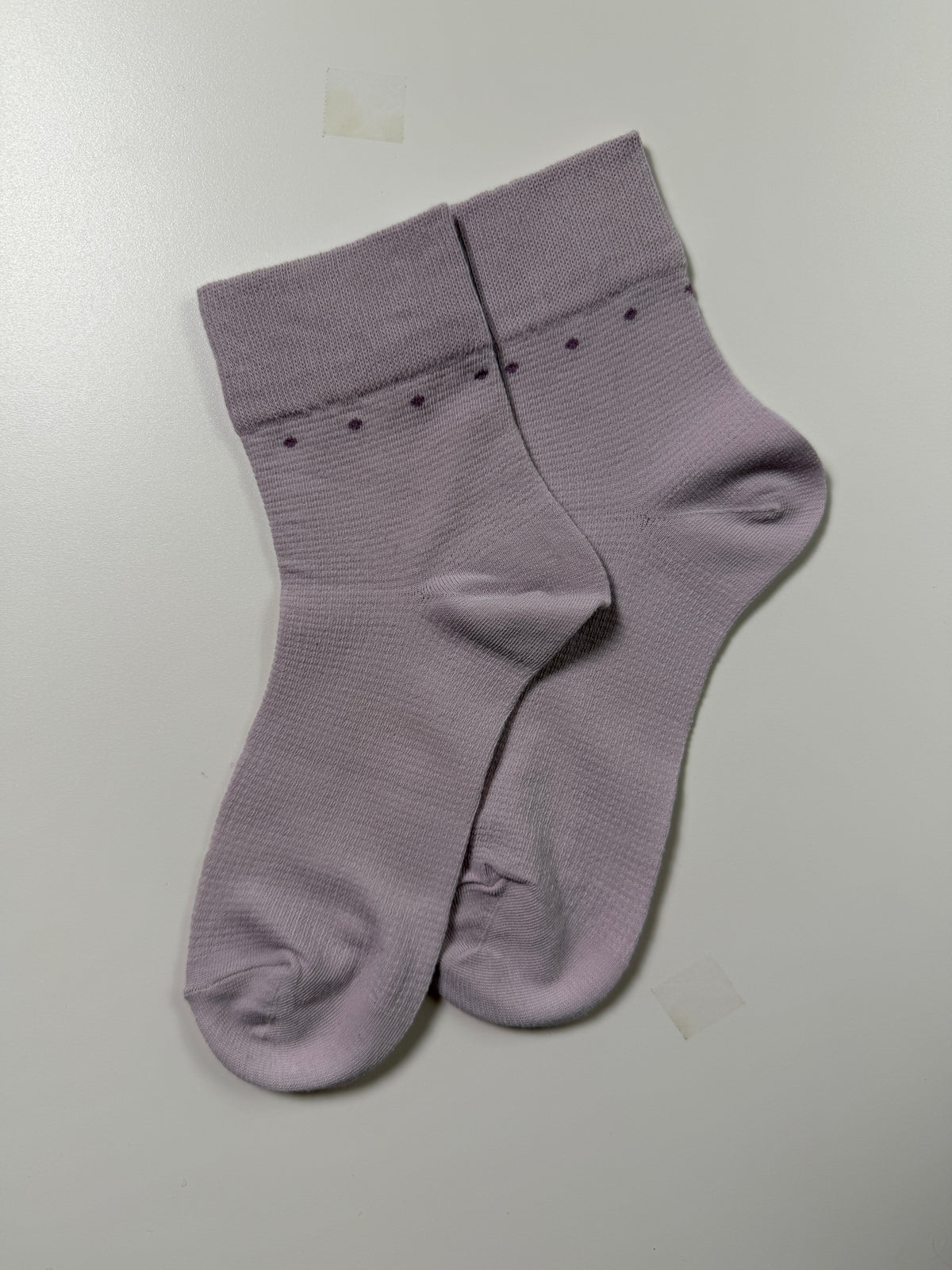 Munsel Everyday Soft Crew Socks — Mauve — IMG_8938