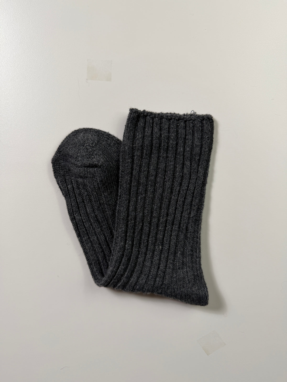 Munsel Premium Everyday Socks in Black, pair view