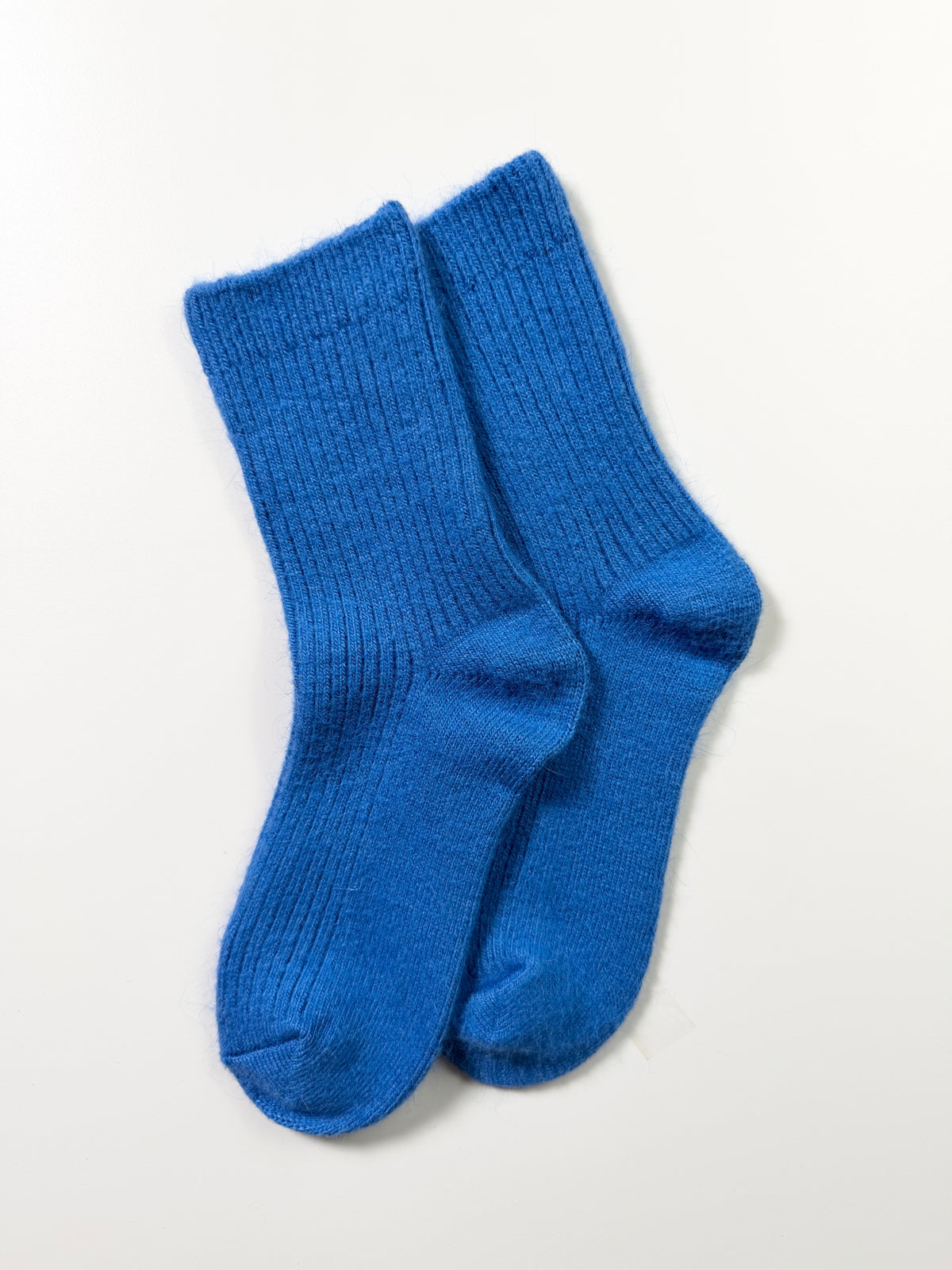 Munsel Premium Everyday Socks in Blue, pair view
