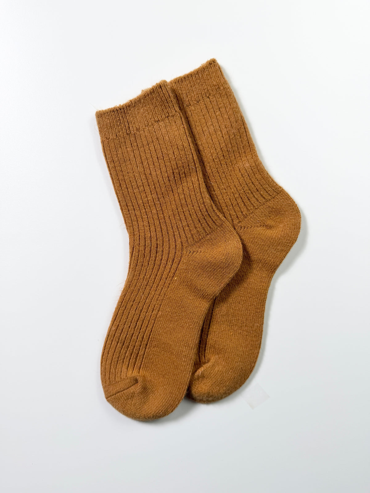 Munsel Premium Everyday Socks in Brown, pair view