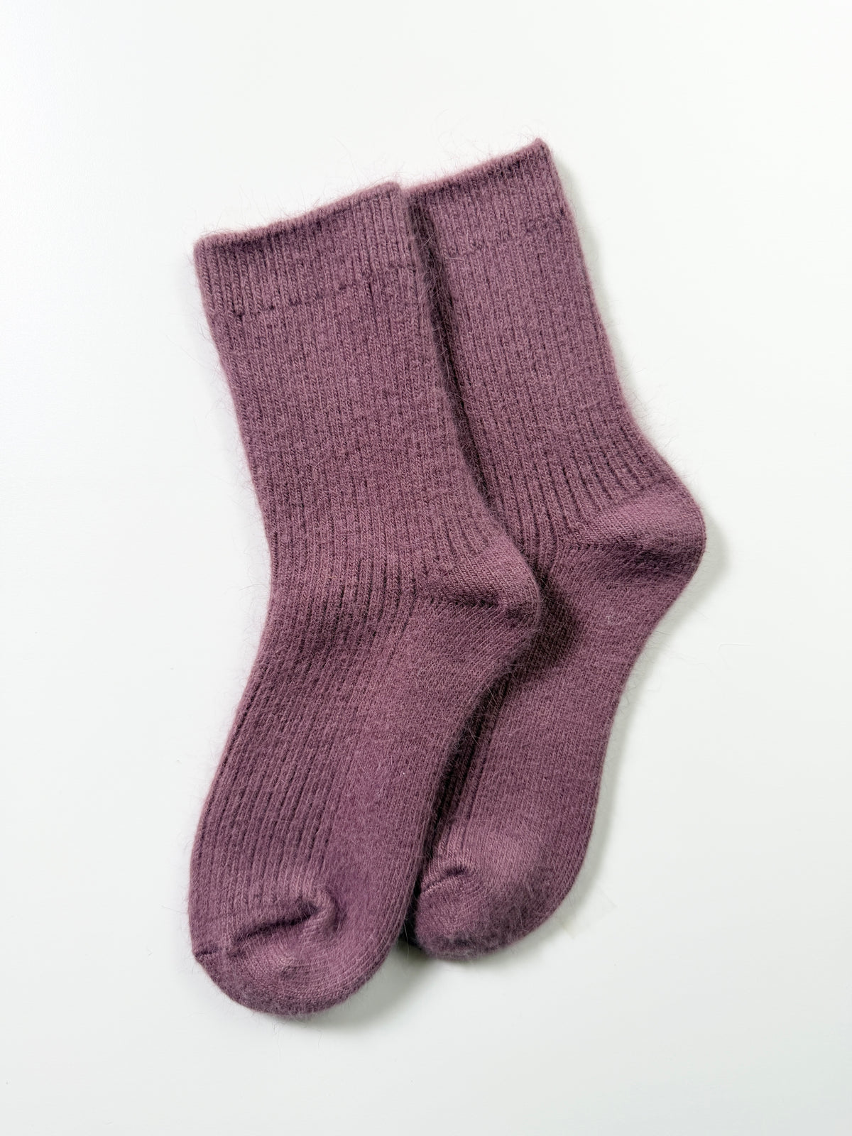 Munsel Premium Everyday Socks in Mauve, pair view