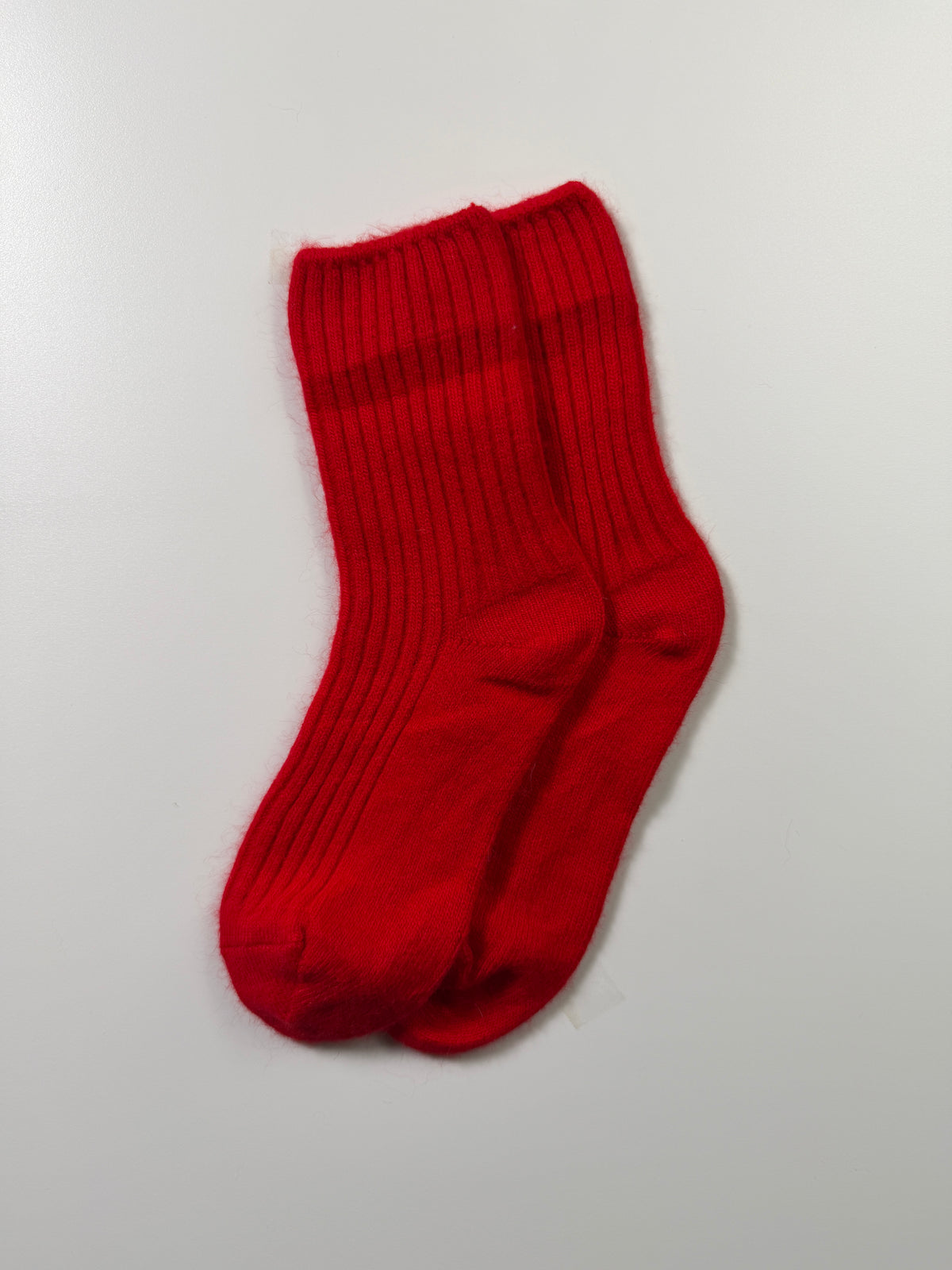 Munsel Premium Everyday Socks in Red, pair view