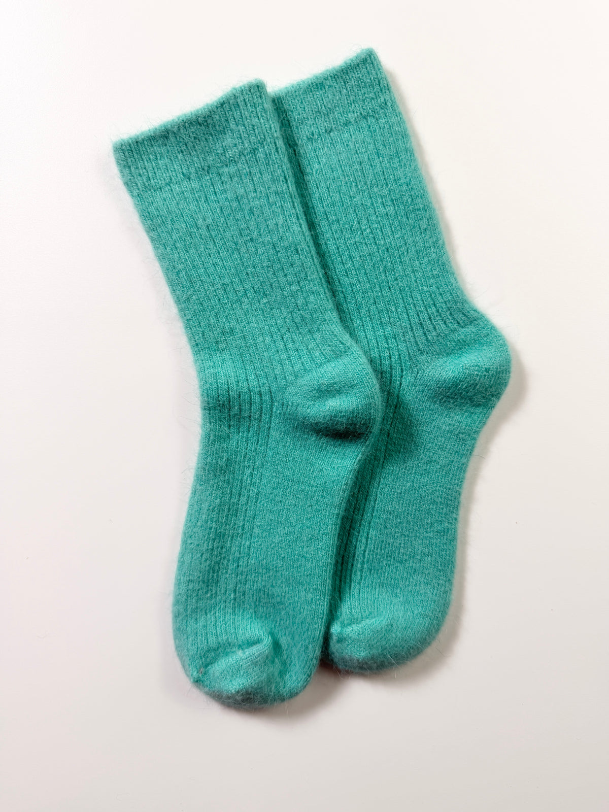 Munsel Premium Everyday Socks in Teal, pair view
