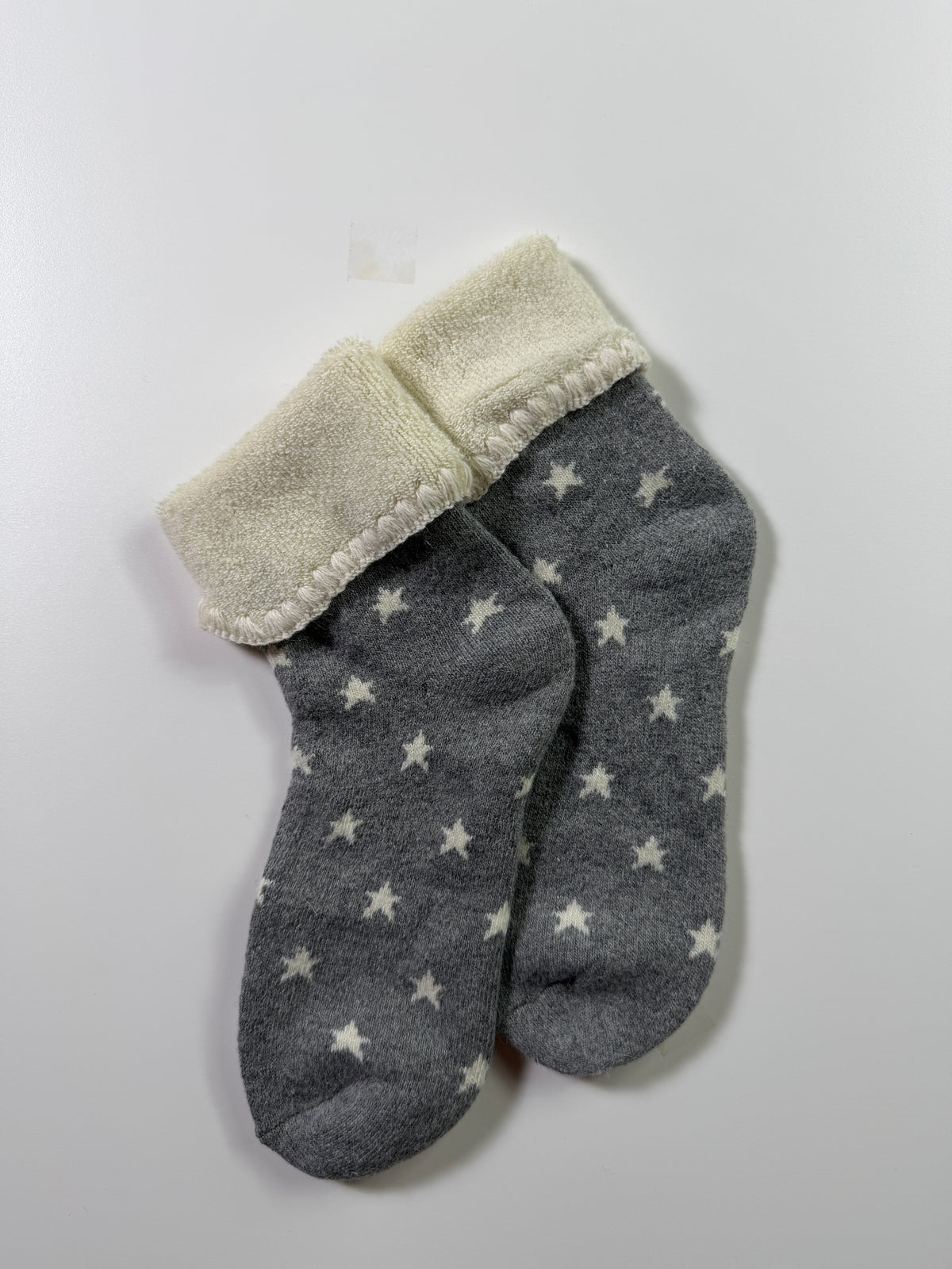 Cozy Boot Socks — Star Charcoal — IMG_9053
