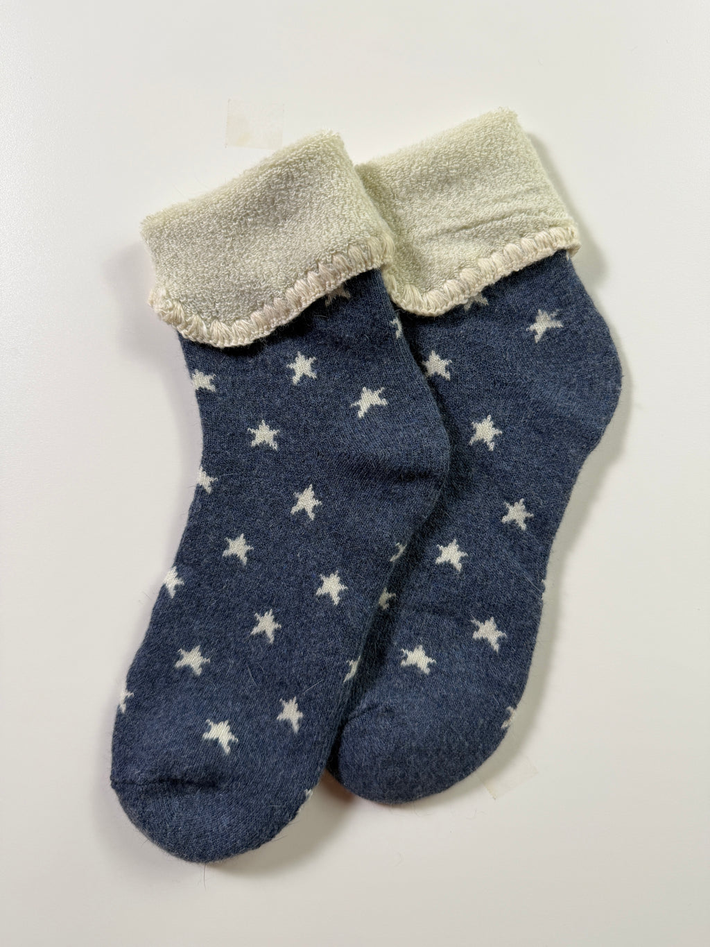 Cozy Boot Socks — Star Navy — IMG_9045
