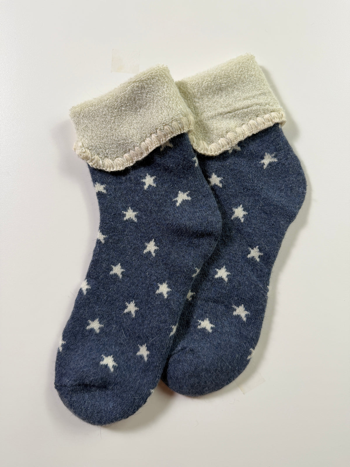 Cozy Boot Socks — Star Navy — IMG_9045